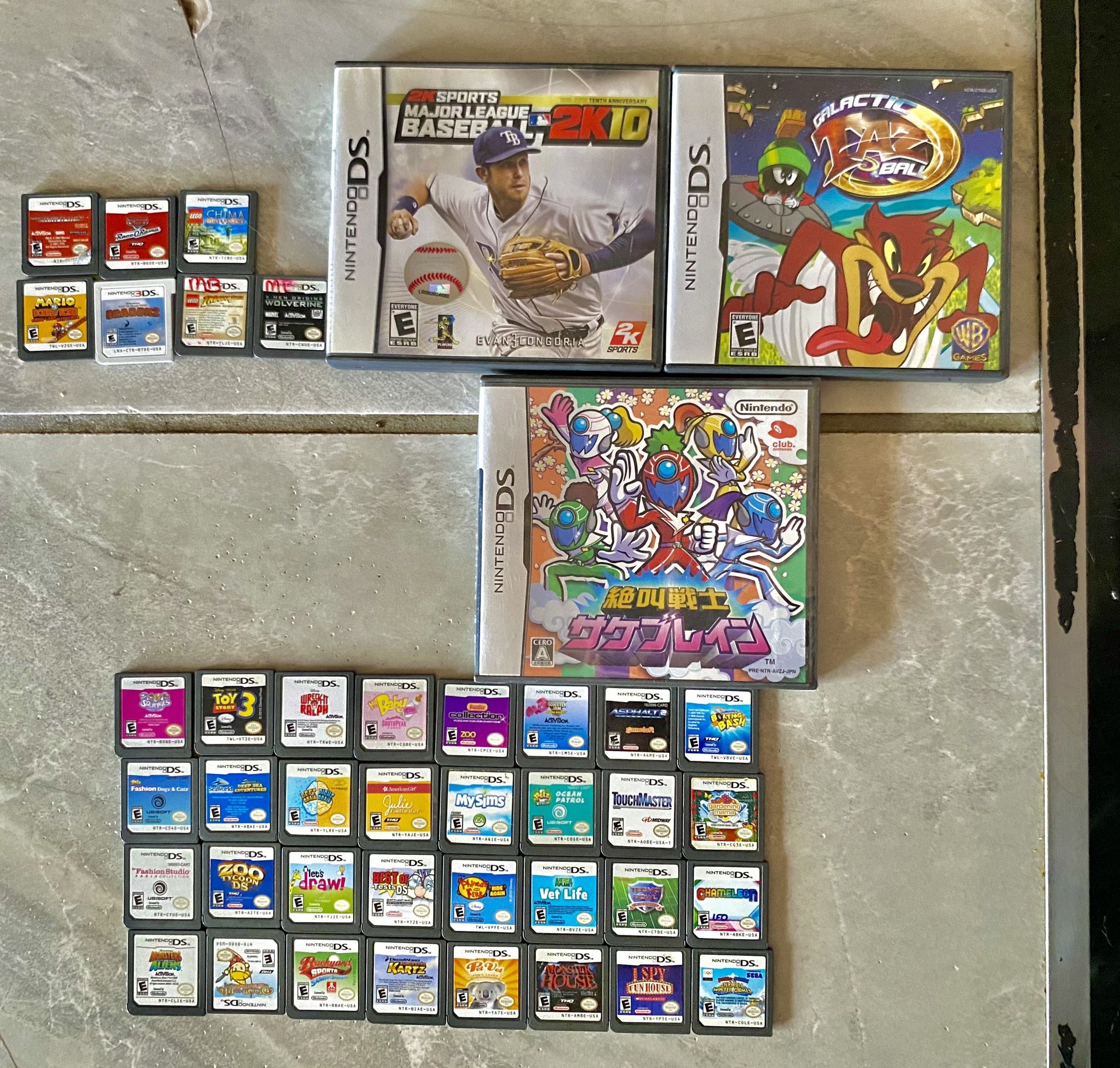 Nintendo Ds Games Lot