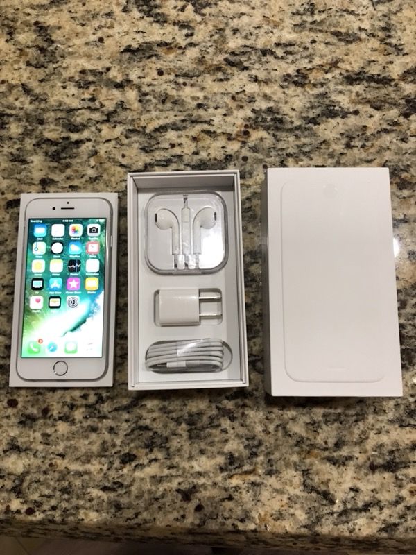 Iphone 6 64GB Silver A1586 NG4H2LL/A Factory Unlocked GSM, CDMA, LTE