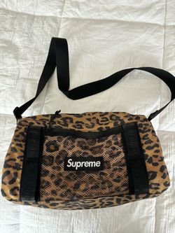 Supreme Mini Duffle Bag Leopard 