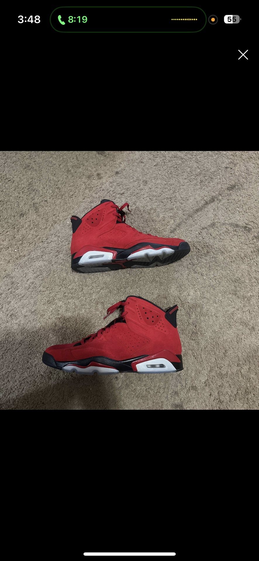 Jordan 6 Toro Bravo