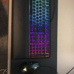 Razor Gaming Keyboard And Mouse