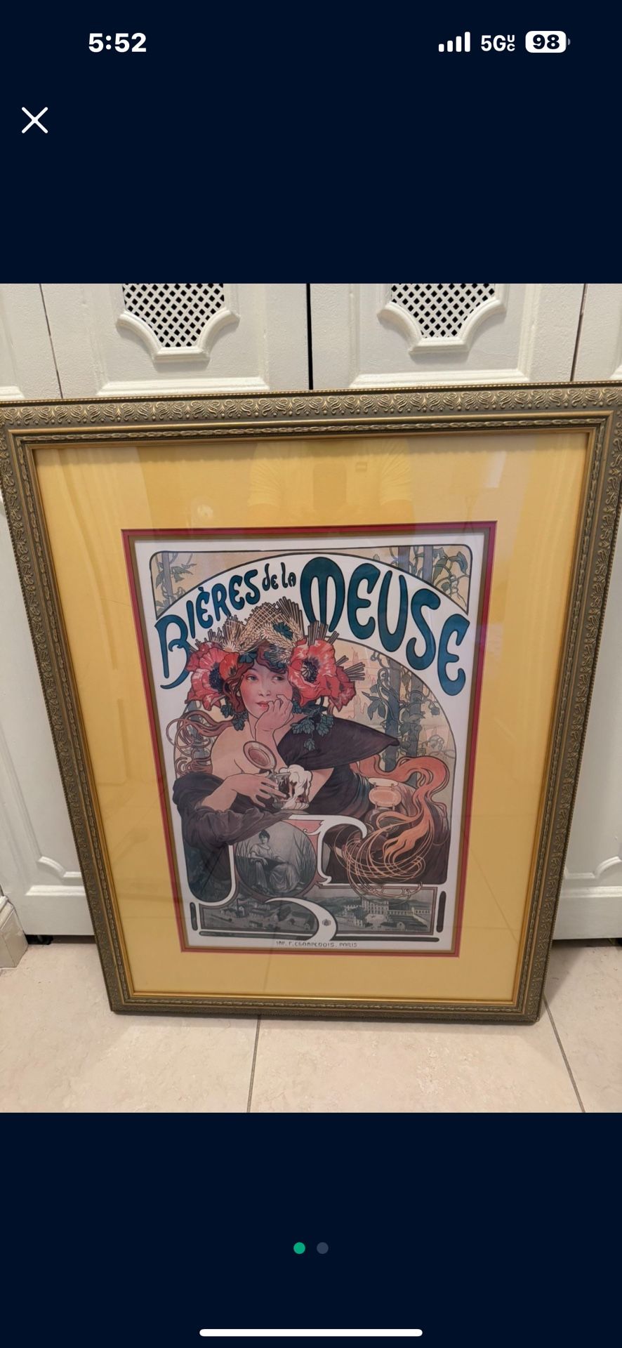 French Poster