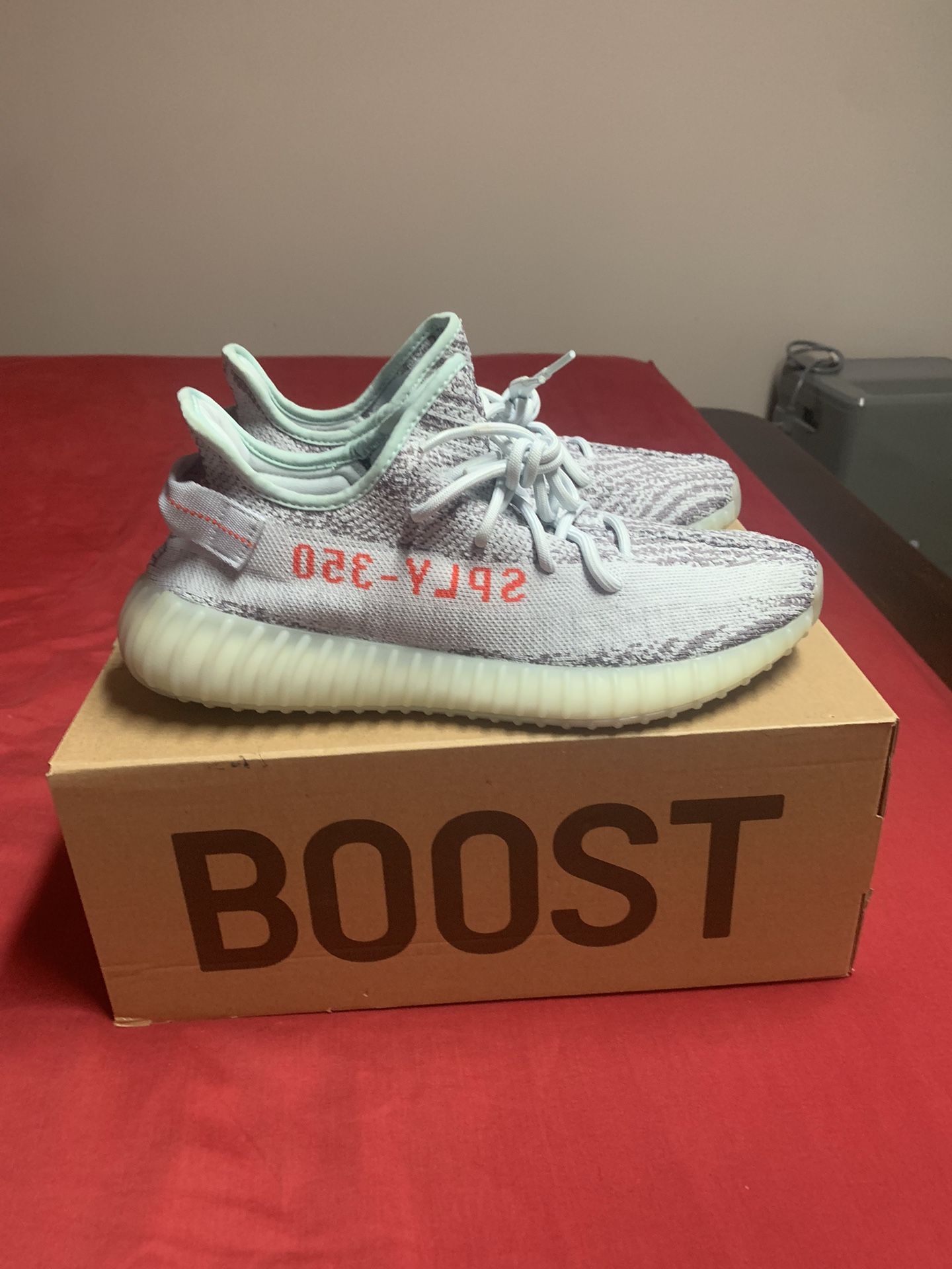 Adidas Yeezy Boost 350 V2 Blue Tint Size 10