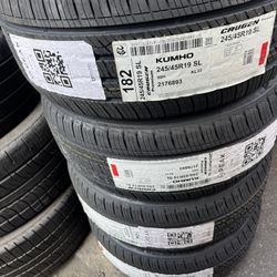 Llantas Nuevas 245-45-19 Kumho $520 Las 4 Montadas Y Balanceadas 