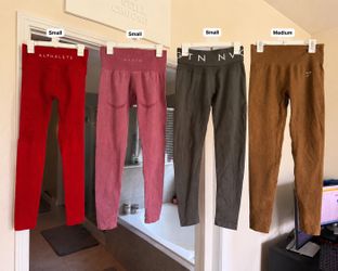Women’s Gym Leggings Bundle – Alphalete, NVGTN & Gymshark