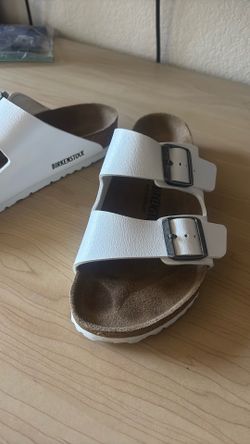 white Birkenstock 8-8.5