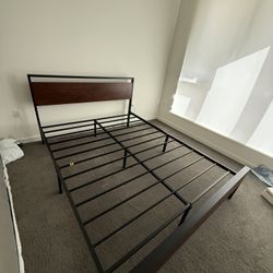 QUEEN Bed Frame 75$ OBO