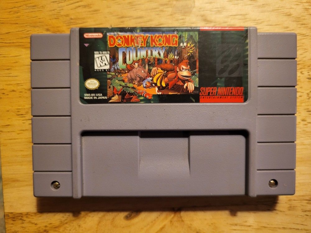 Donkey Kong Country-Super Nintendo