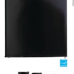 Black Mini Refrigerator 
