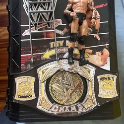 Vtg WWE John Cena And Randy Carry Case