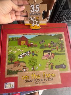 Giant floor puzzle- farm 2x3 feet