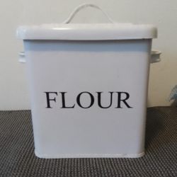 Vintage Flour Canister 