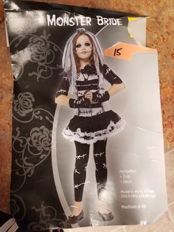 Monster bride costume