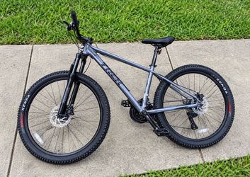 Gray Giant hardtail mountain bike