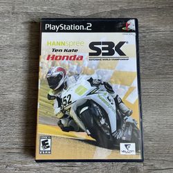 SBK Superbike World Championship for Playstation 2 PS2