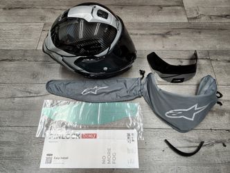 Alpinestars Alpine Stars Supertech Super Tech R10 Carbon Helmet Large XL