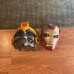 Transformers Mask And Iron Man Mask