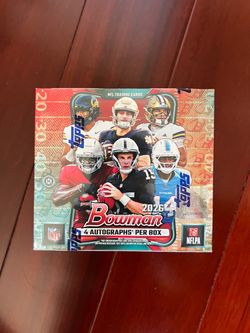2026 Bowman Football Jumbo box