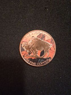 Colored Copper Round