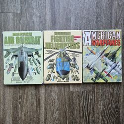 Vintage Military Aircraft Picture Books $10 OBO