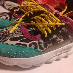 Versace Chain Reaction 2 Chainz Leopard Print  Shoes