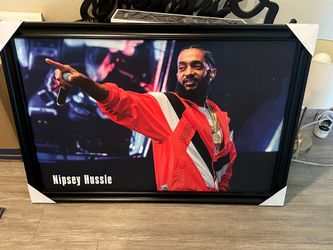 Nipsey Hustle Art Frame