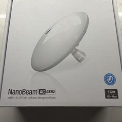 Ubiquiti NanoBeam AC Gen2 airMAX CPE Never Used