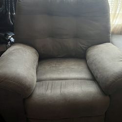 Grey Recliner