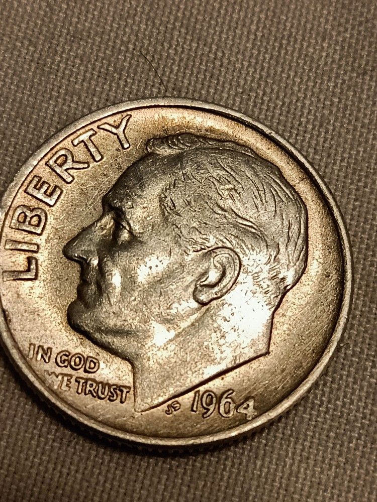 1964 Silver Dime