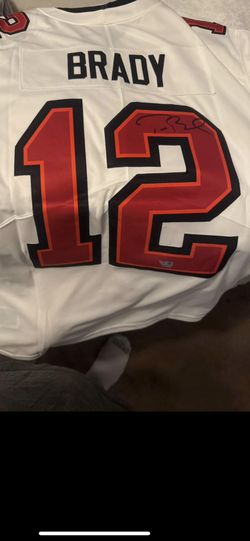 Tom Brady Authentic Nike Autographed Jersey