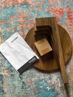 VASAGLE Maezo Round End Table – Brand New