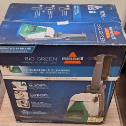 BISSELL BIG GREEN CARPET CLEANER 