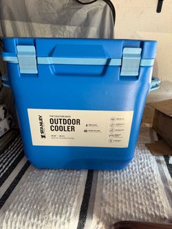 Stanley 30 Qt Outdoor Cooler Blue