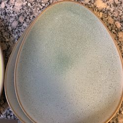 Easter Egg Shaped Plates