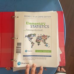 Elementary Statistics