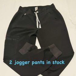 2 FIGS Black Zamora Jogger XS Pants (only)
