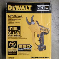 DEWALT
20V MAX Cordless Battery Powered Pruner (Tool Only) 