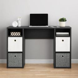 4-Cube Storage Desk