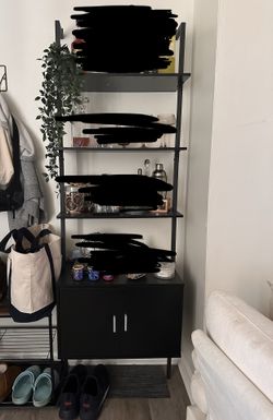 Shelf With Cabinet