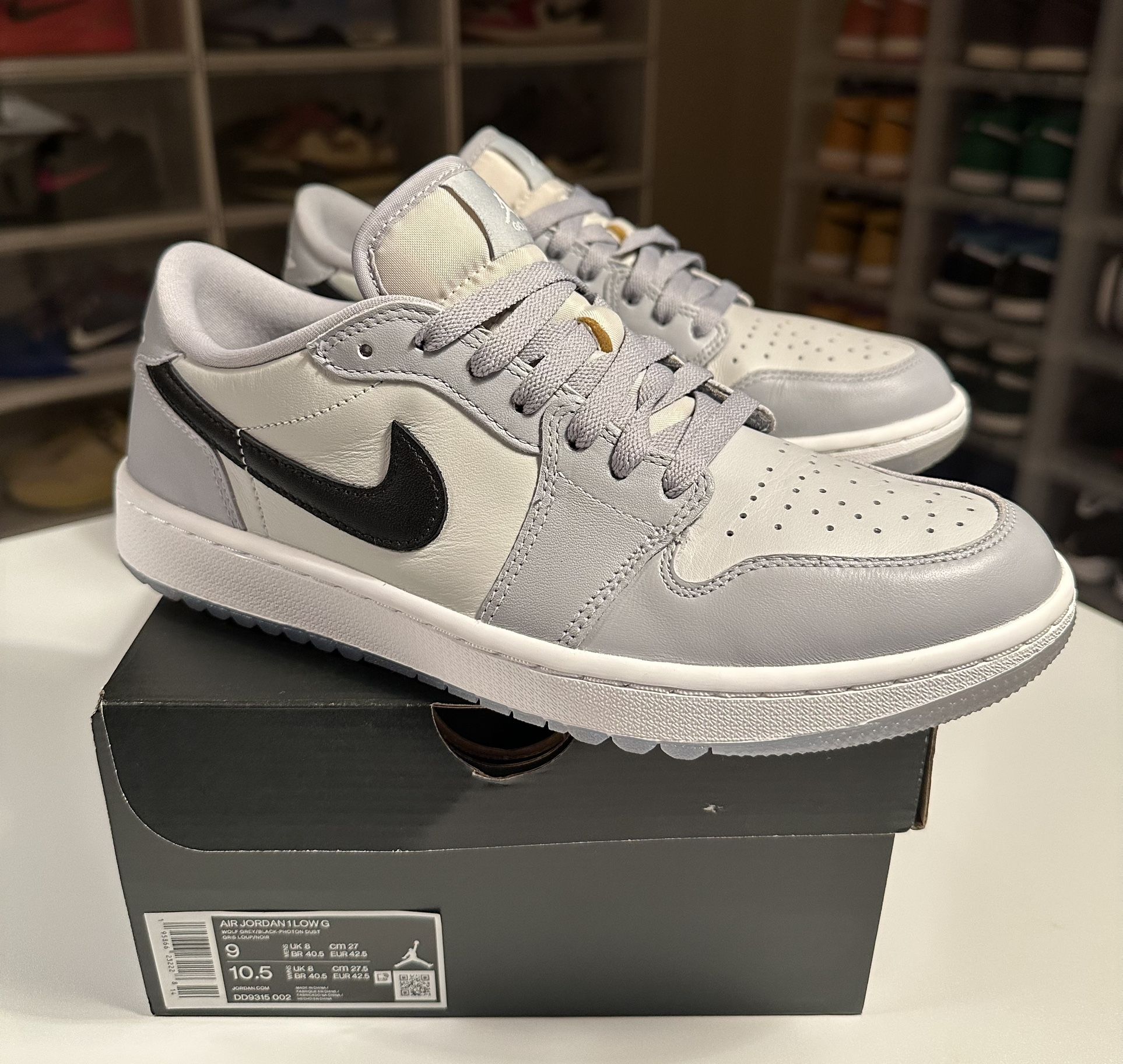Nike Air Jordan 1 Low Golf Wolf Grey