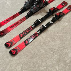 Rossignol Hero Jr pro Skis. 140cm with Look NX7 Bindings