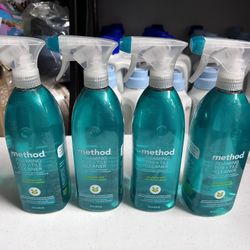Method Eucalyptus Mint Cleaning Products Foaming Bathroom Cleaner Spray Bottle - 28 fl oz