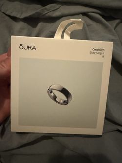OURA RING 5 silver size 8