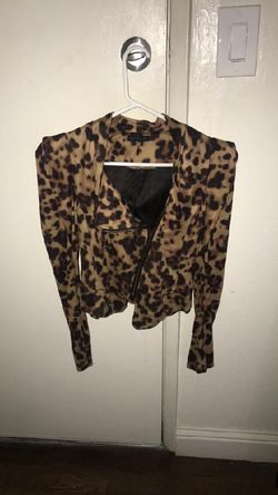 Women's Leopard Blazer