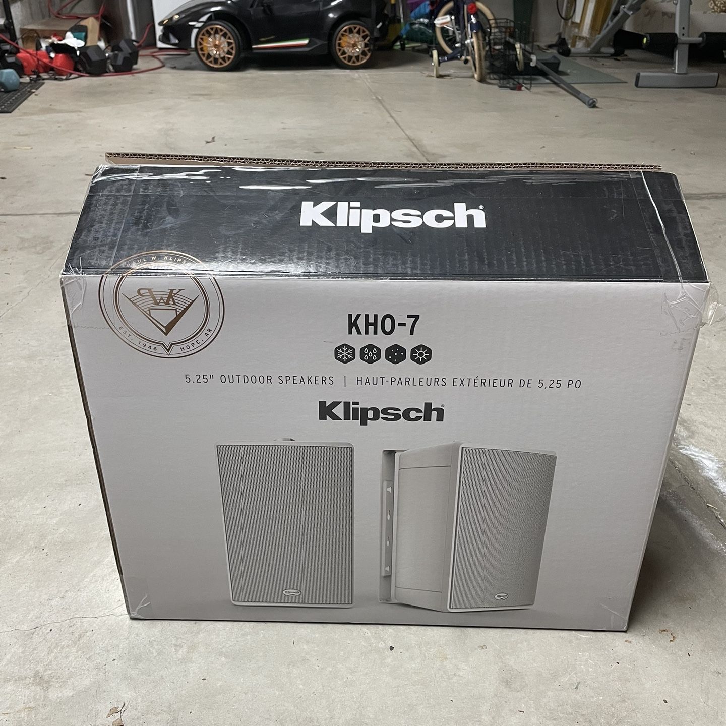 Klipsch Indoor Outdoor Speaker AW 525 Pair