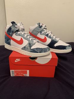 Nike Dunk High Denim
