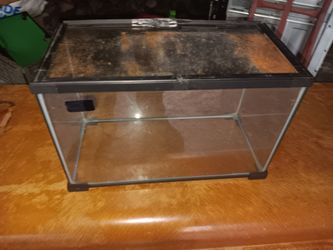 Small size glass pet tank