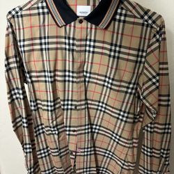 Camisa Burberry Original Talla M