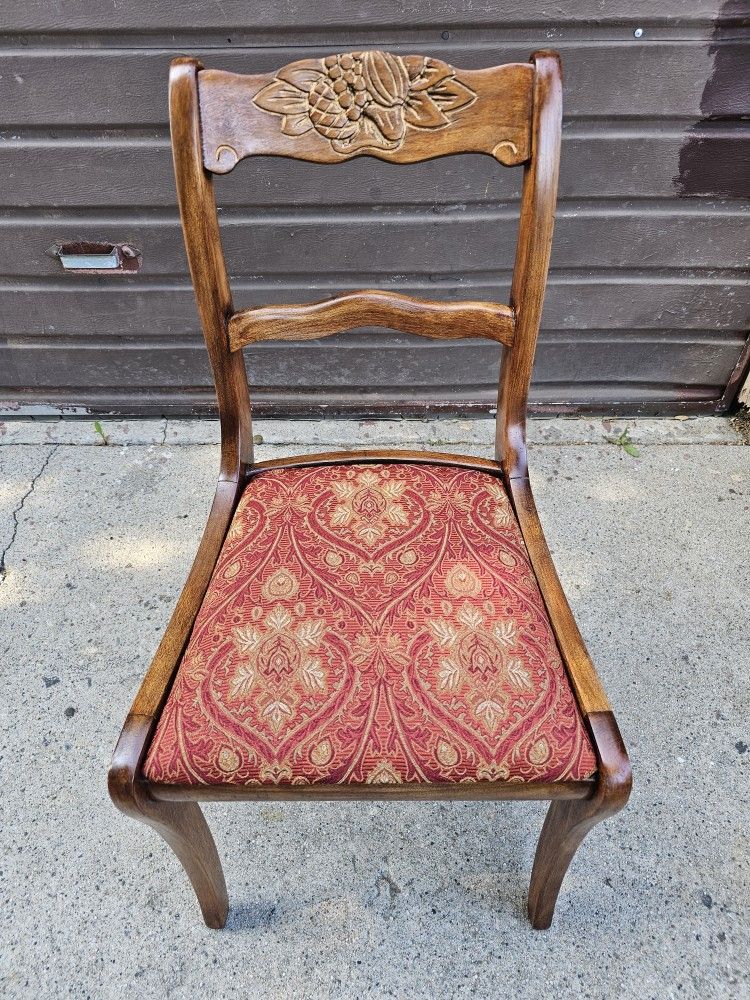 Vintage Victorian Style Walnut Side/ Desk Or Entry Way...