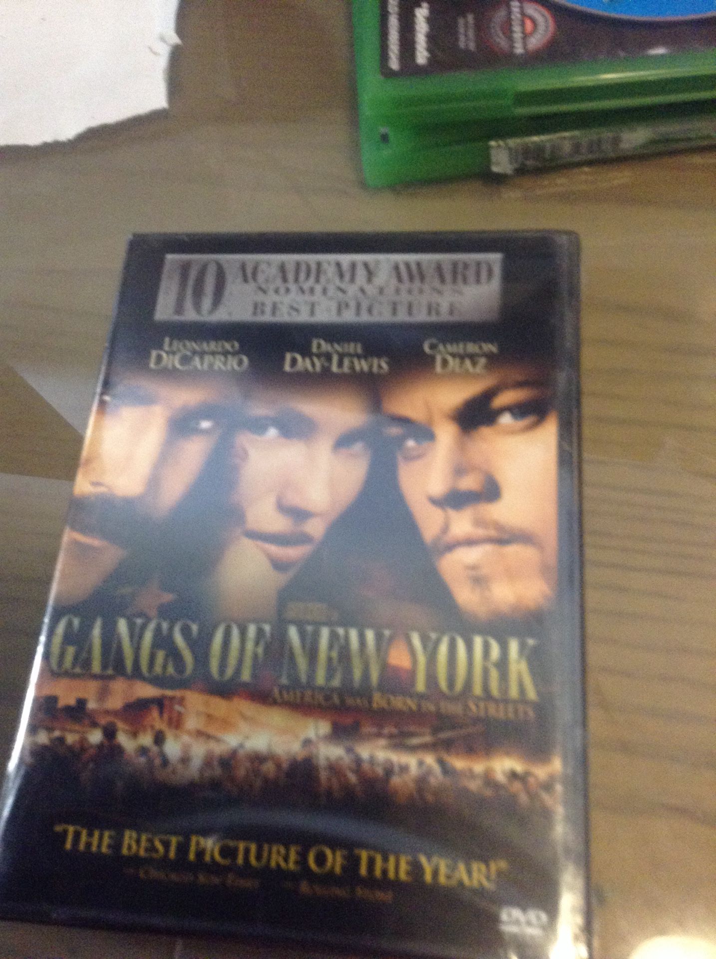 DVDs gangs of New York